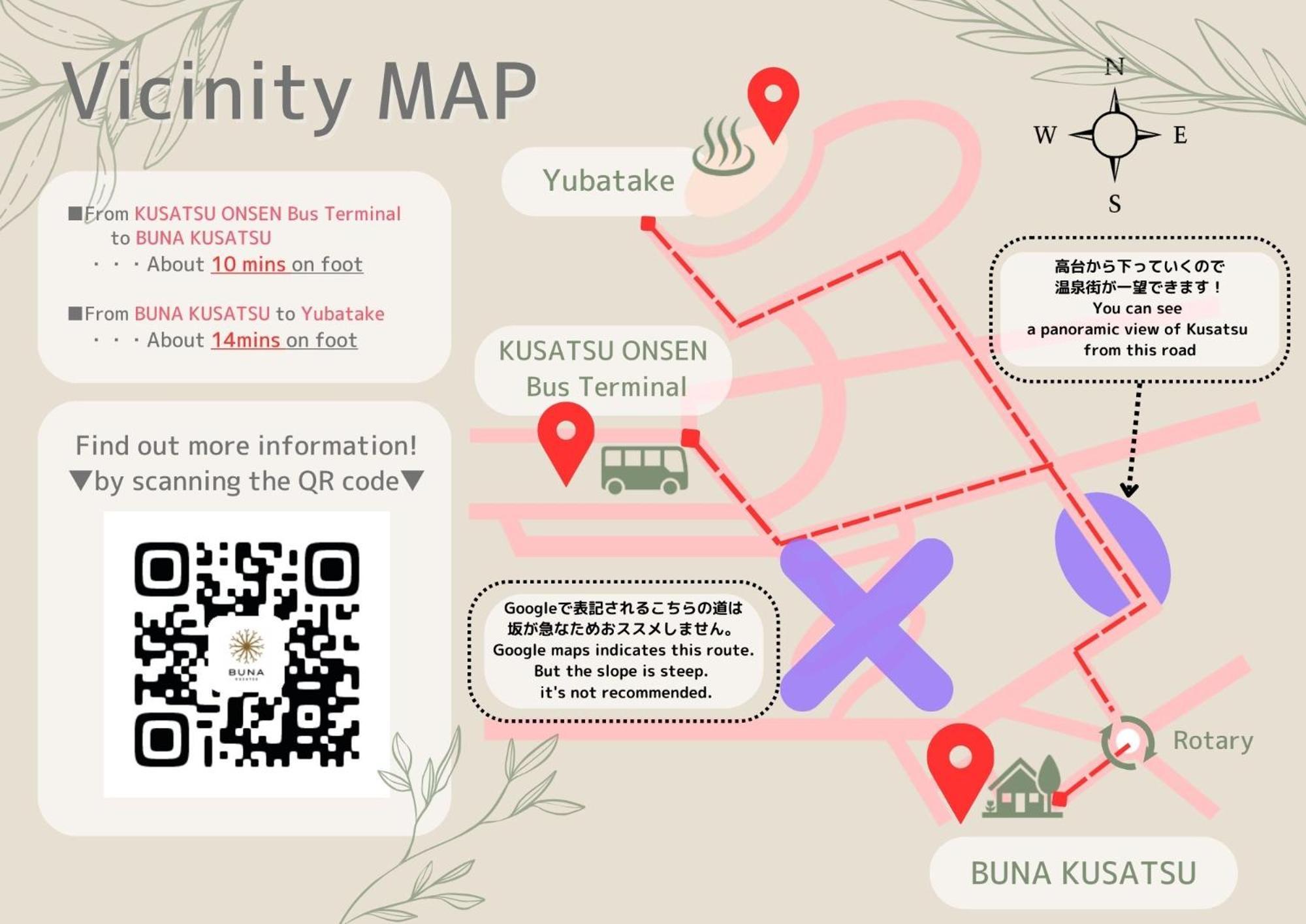 Buna Kusatsu Onsen Inn Exteriör bild