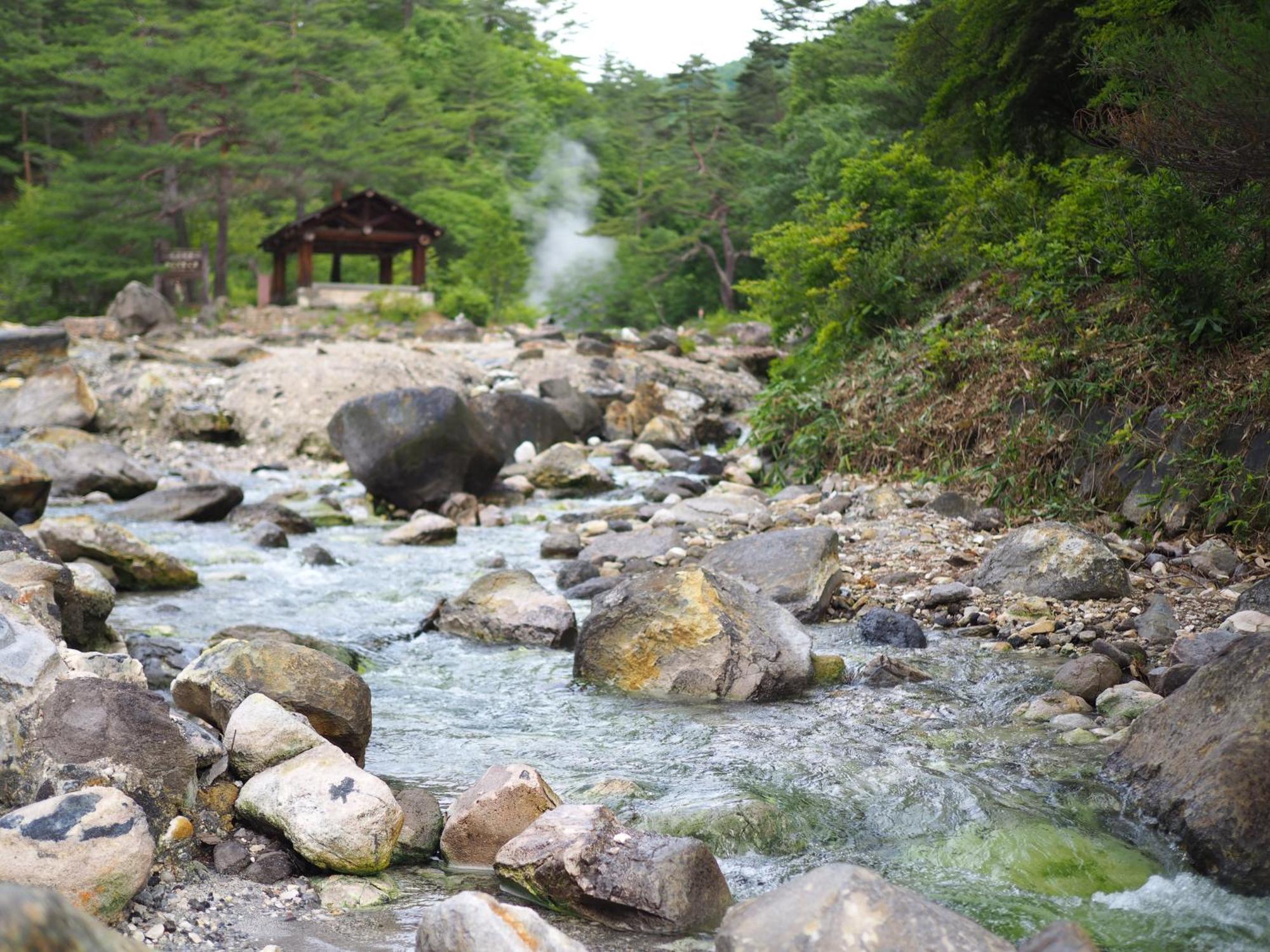 Buna Kusatsu Onsen Inn Exteriör bild